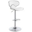 Edenton White Adjustable Bar Stool Hot on Sale