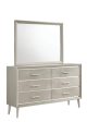 Ramon Silver Dresser Mirror Discount