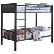 Meyers Black Twin   Twin Bunk Bed Online