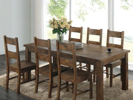 Coleman Brown 7 Pc Dining Set For Discount