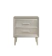 Ramon Silver Nightstand For Discount