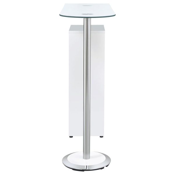 Koufax White Bar Table Hot on Sale