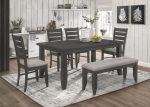 Dalila Grey 6 Pc Dining Set Supply