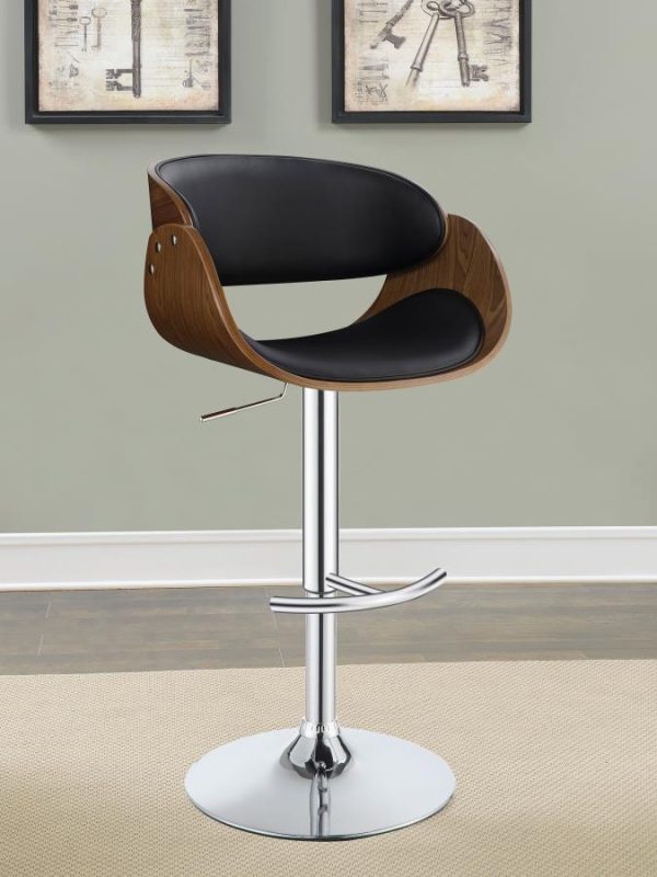 Dana Black Adjustable Bar Stool Online