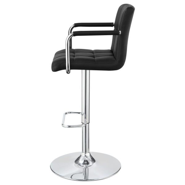 Palomar Black Adjustable Bar Stool Fashion