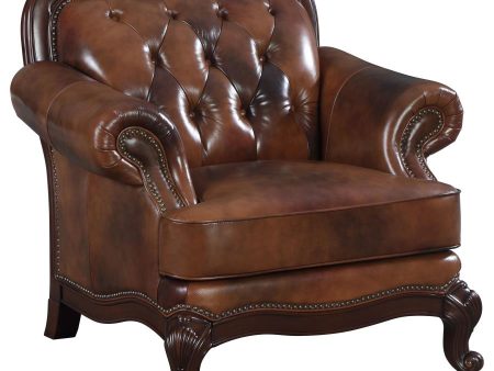 Victoria Brown Chair For Discount