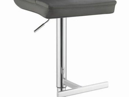 Bianca Grey Adjustable Bar Stool Online now