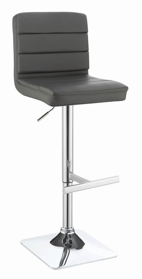 Bianca Grey Adjustable Bar Stool Online now