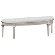 Evangeline Silver Bench on Sale