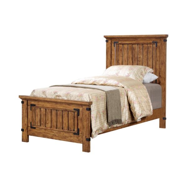 Brenner Brown Twin Bed Online now