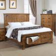 Brenner Brown Full Storage Bed Cheap