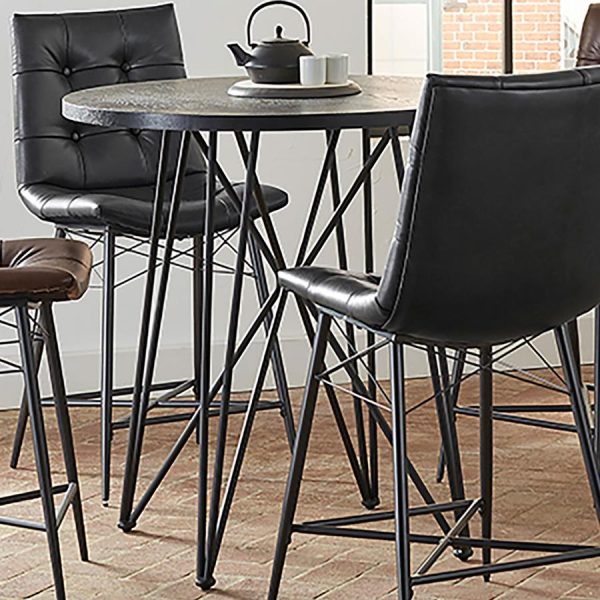 Rennes Black Counter Height Dining Table Online Hot Sale