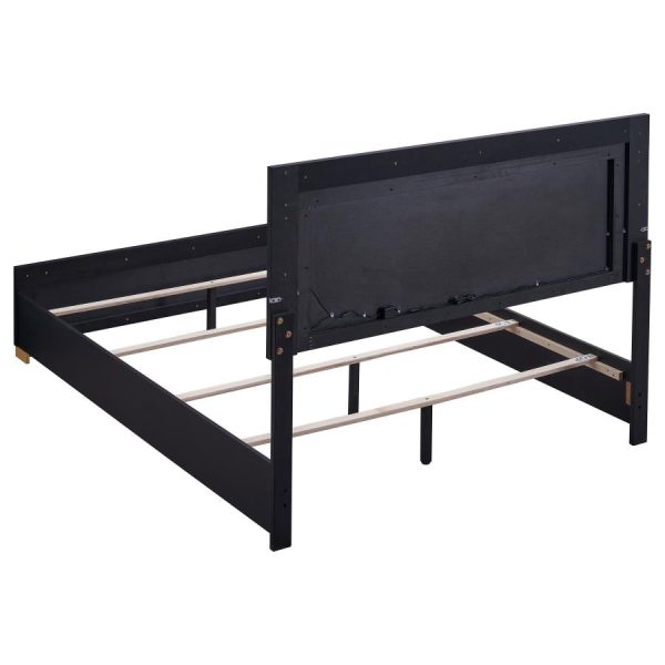 Marceline Black Full Bed 4 Pc Set Supply