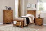 Brenner Brown Twin Storage Bed Hot on Sale