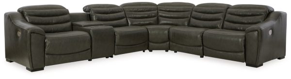 Center Line 6-Piece Power Reclining Sectional Online Sale