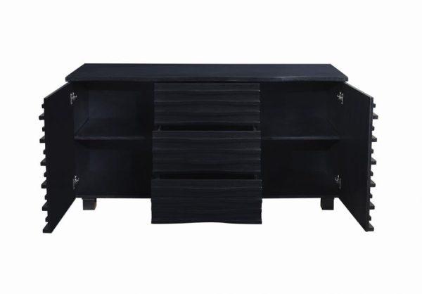 Stanton Black Sideboard For Sale