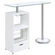 Koufax White Bar Table Hot on Sale