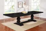 Phelps Black Dining Table Discount