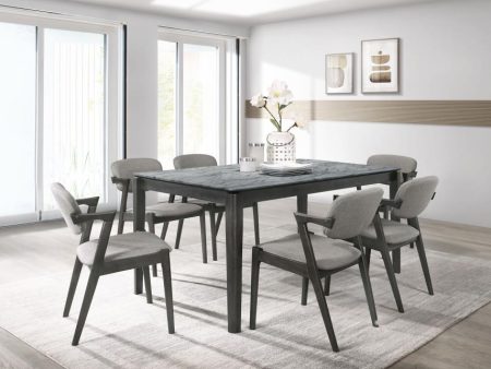 Stevie Black 5 Pc Dining Set Discount