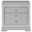 Eleanor Silver Nightstand Hot on Sale