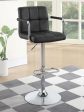 Palomar Black Adjustable Bar Stool Fashion