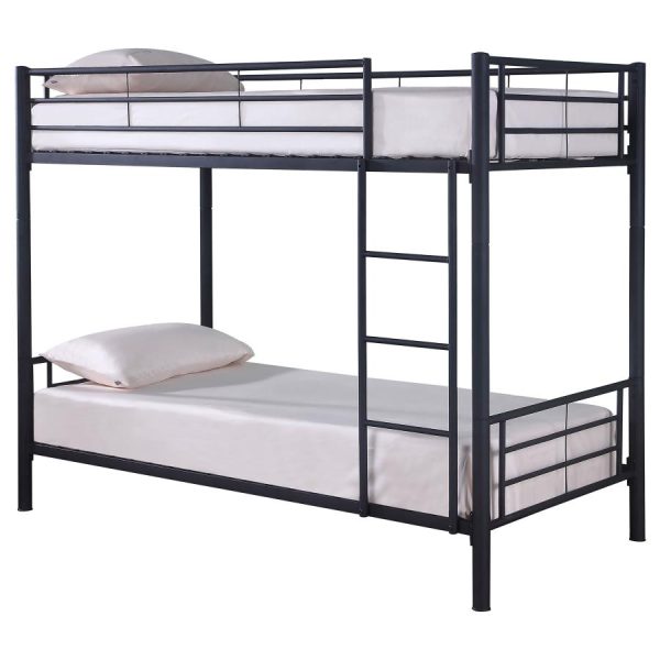 Hayward Black Twin   Twin Bunk Bed Online Sale