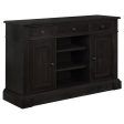 Phelps Black Sideboard Cheap