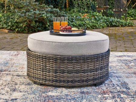 Harbor Court Ottoman with Cushion For Discount