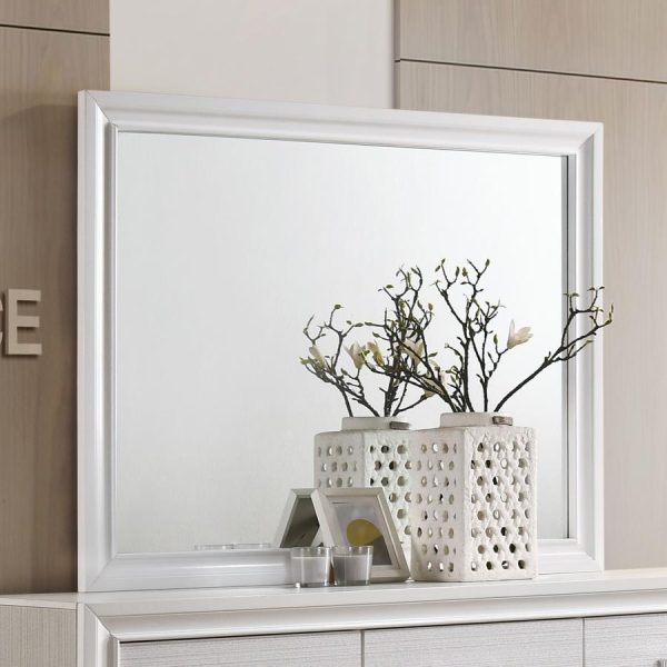 Miranda White Dresser Mirror Online Hot Sale