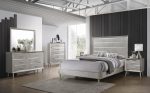 Ramon Silver Full Bed 5 Pc Set Hot on Sale