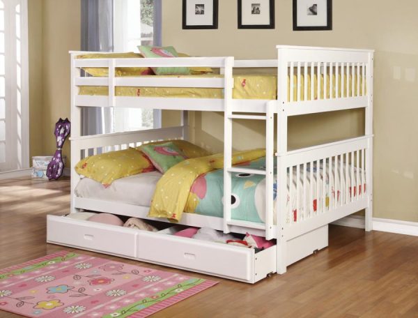 Chapman White Full   Full Bunk Bed Online Hot Sale