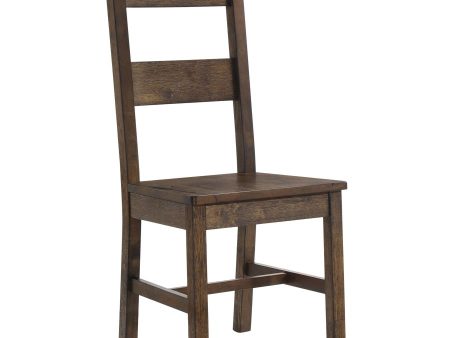 Coleman Brown Side Chair For Discount