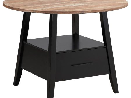 Gibson Black Counter Height Dining Table Fashion