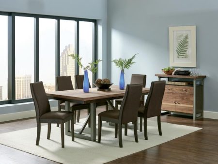 Spring Creek Brown 7 Pc Dining Set Cheap