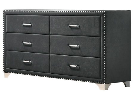 Melody Grey Dresser Fashion