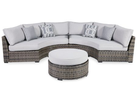 Harbor Court 2-Piece Outdoor Sectional with Ottoman Online Sale