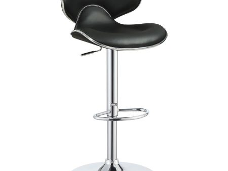 Edenton Black Adjustable Bar Stool Online