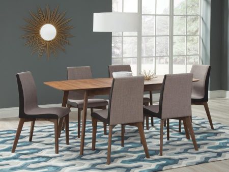 Redbridge Brown 7 Pc Dining Set Cheap