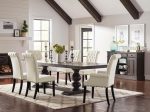 Phelps Beige 7 Pc Dining Set Fashion