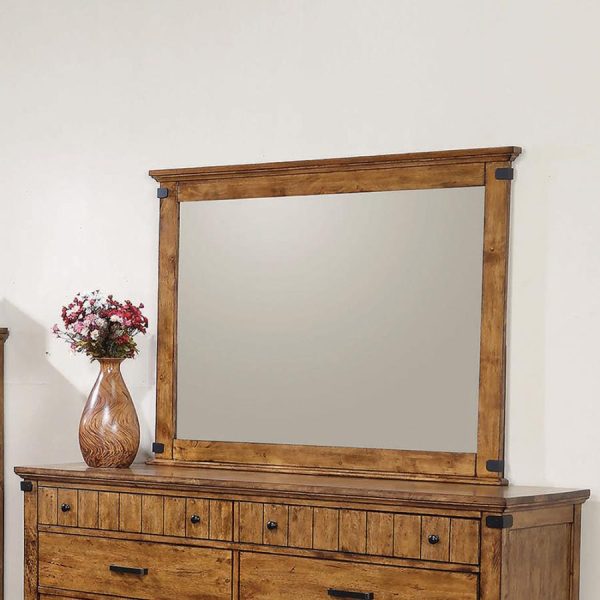 Brenner Brown Dresser Mirror Online now