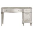 Evangeline Silver Vanity Table Discount