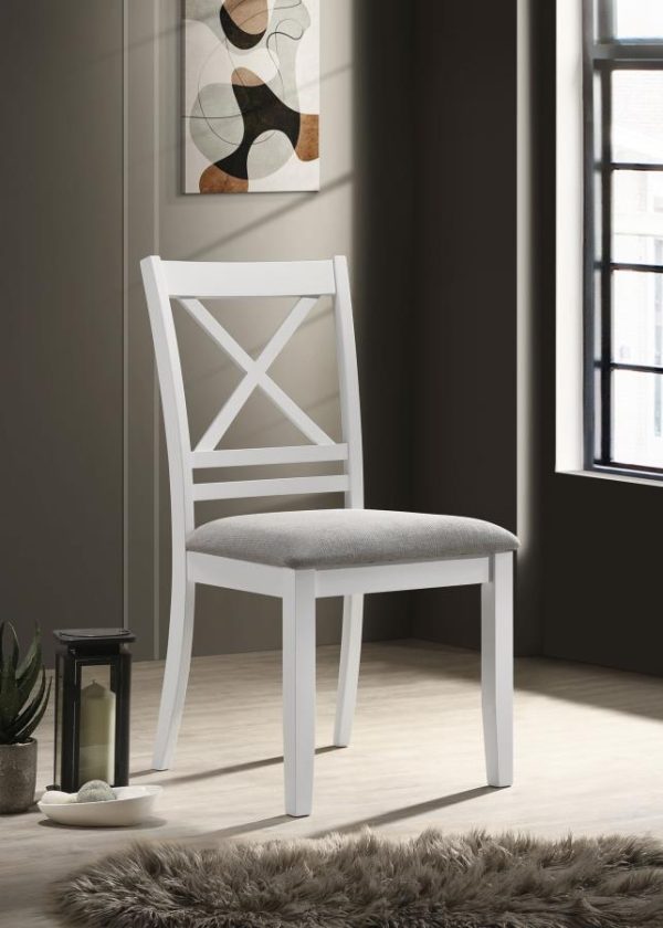 Hollis White Side Chair Online