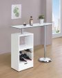 Koufax White Bar Table Hot on Sale