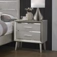 Ramon Silver Nightstand For Discount