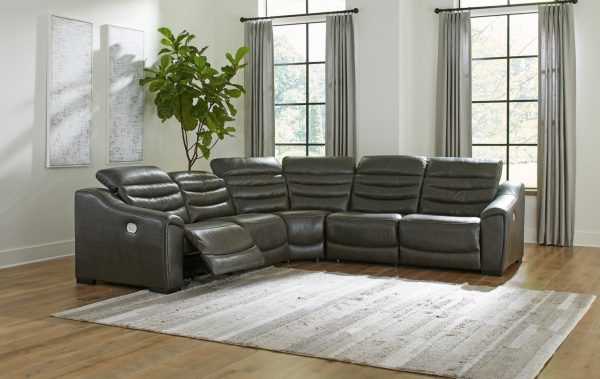 Center Line 5-Piece Power Reclining Sectional Discount