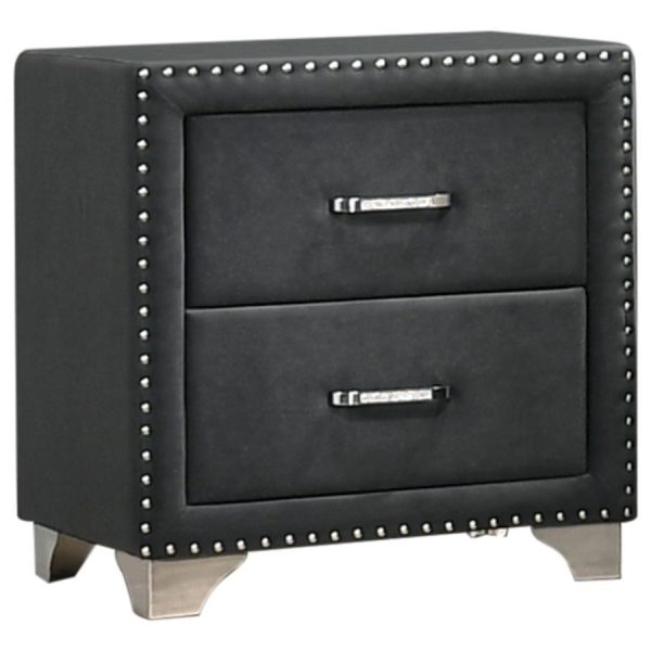 Melody Grey Nightstand Online Hot Sale