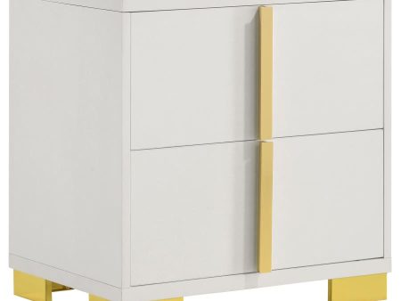 Marceline White Nightstand Cheap