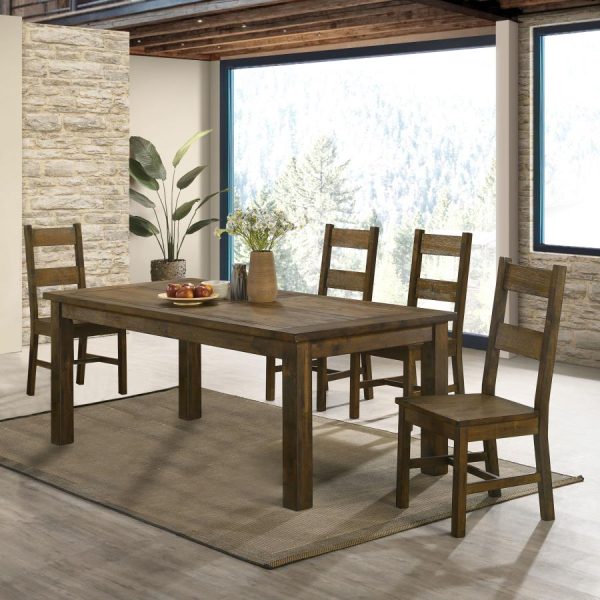 Coleman Brown 5 Pc Dining Set For Sale