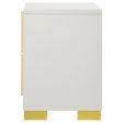 Marceline White Nightstand Cheap