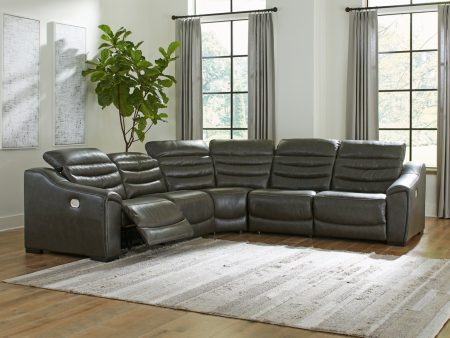 Center Line 5-Piece Power Reclining Sectional Discount